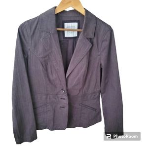 Sonoma blazer charcoal women